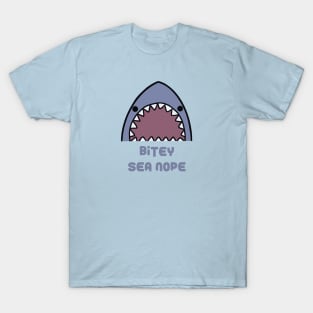 Bitey sea nope shark T-Shirt